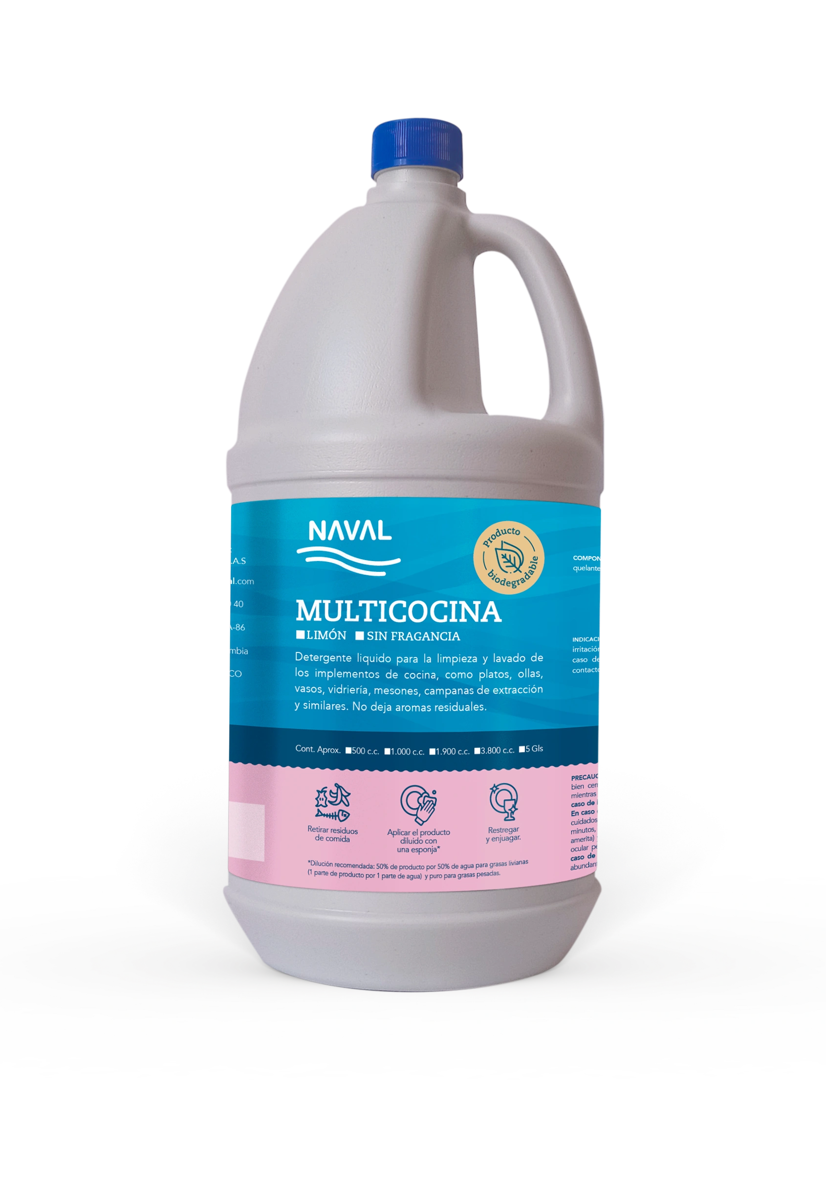 Detergente Líquido Desengrasante