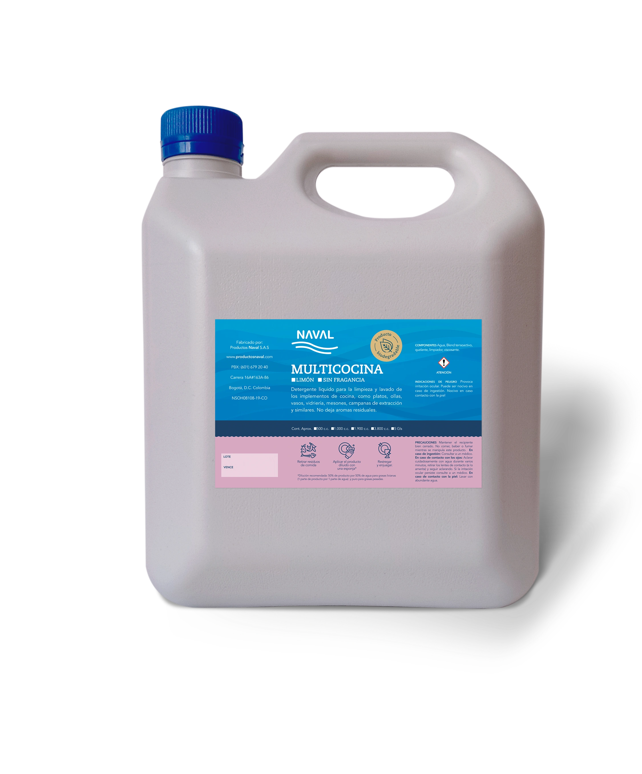 Detergente Multicocina